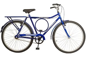 Bicicleta Barra Dupla Aro 26 Freios V.Brake Quadro em Aço Carbono KLS