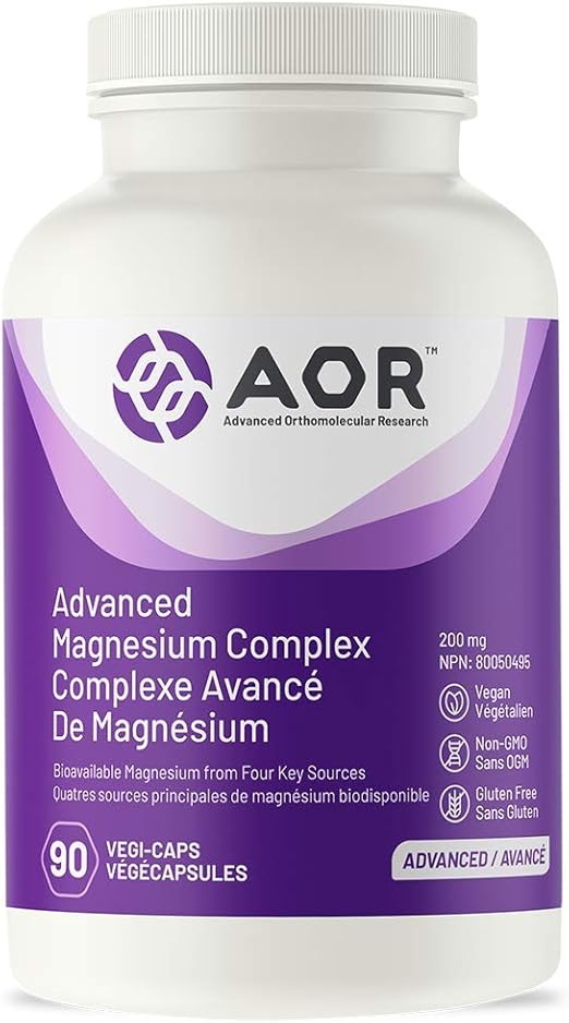 AOR Advanced Magnesium Complex 90 Capsules Maximum Magnesium