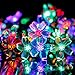 Solar LED String lights,Addlon Solar decorative lighting,23ft(7m) 50 LED 8work Modes,Blossom Ambiance lighting for Outdoor, Garden, Home, Wedding, Christmas party, Waterproof (Multicolor)