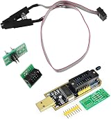 ALMOCN SOIC8 SOP8 Flash Chip IC Test Clip Adapter Programmer BIOS CH341A USB view 2