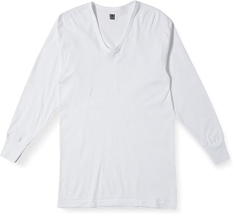 Amazon グンゼ インナーシャツ 良品紀行 綿100 長袖u首 2枚組 Sv メンズ インナーシャツ 通販