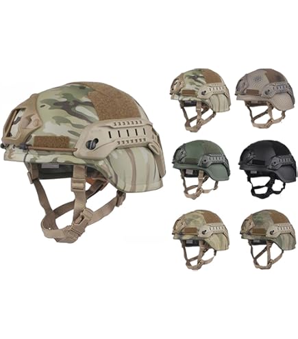 Amazon.com : Elite Tribe Emerson Tactical ACH MICH 2000 Helmet