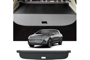 Full Cover Retractable Cargo Cover Compatible with Chevy Chevrolet Equinox EV 2024 2025, Rear Privacy Screen Car Storage Trun