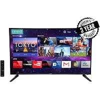 Croma 99 cm (39 Inches) HD Ready Smart LED TV EL7349 (Black) (2019 Model)