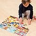 Petit Collage Floor Puzzle Construction Site 24 Pieces | Large Puzzle for Kids | Completed Puzzle 18