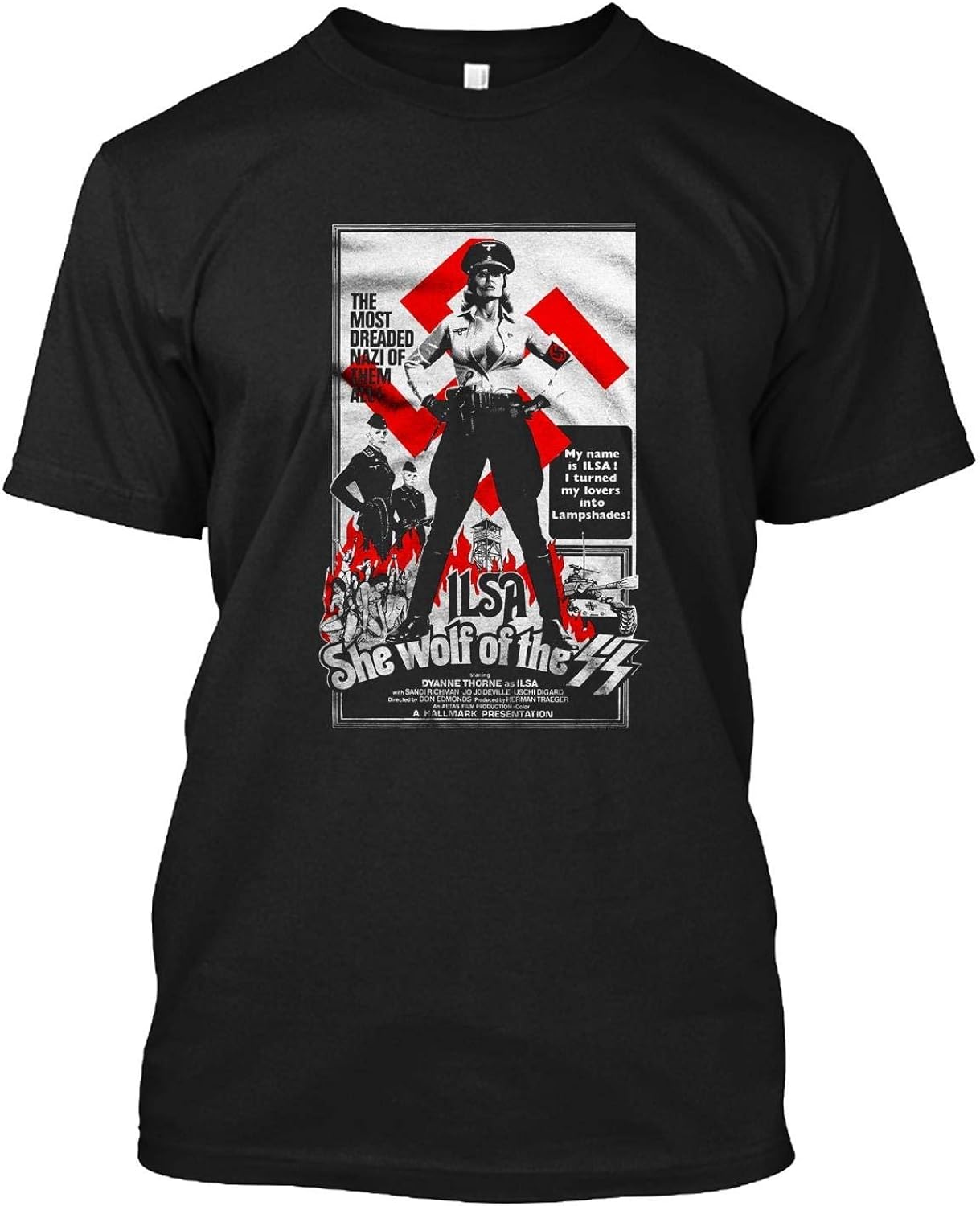 Ilsa She Wolf Of The Ss T Shirt