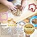 Sandwich Cutters for Kids - Large Cookie Cutter - Child Safe BPA Free Plastic to Protect Little Hands- Bread Crust Toast - Fun Shapes for Use with Toddlers - Durable Molds