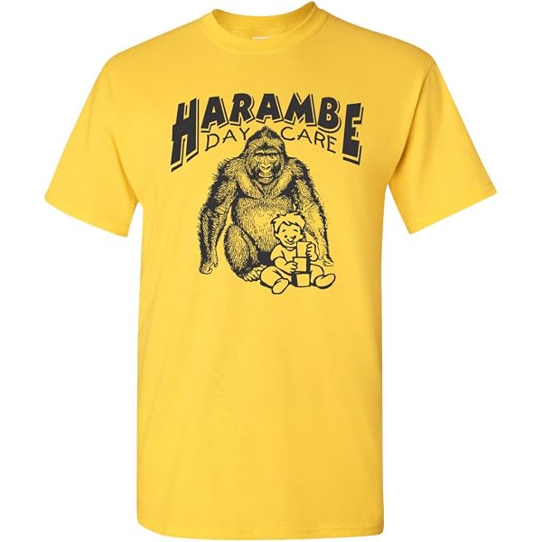 New Dicks Out Para Harambe Camisa Gorilla Meme Camisa Divertida Algodón Jersey Hombres Y Mujeres Camiseta Unisex Adulto Tamaños