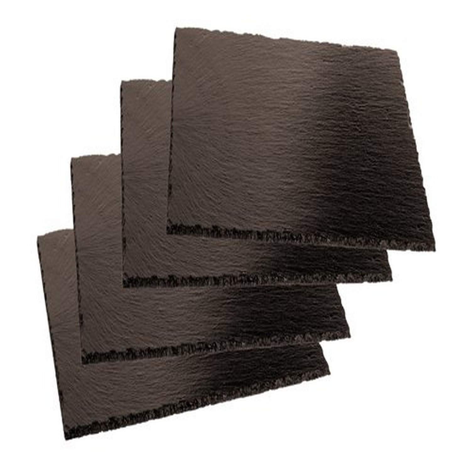 APS 41585-10 Slate Place Mats Set of 4 10 x 10 cm