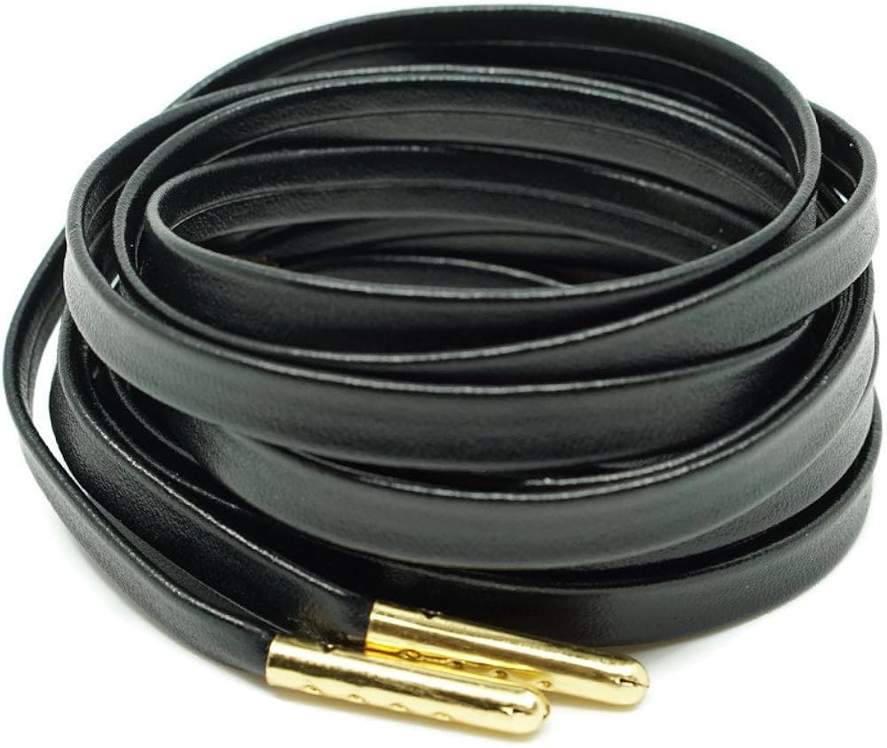 flat leather laces