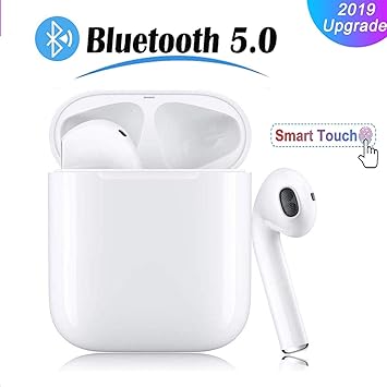 WDGP Auriculares Inalambricos, Auriculares Bluetooth, Auriculares ...