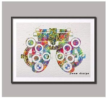 Amazon Com Zxianc Acuarela Original Optometria Herramienta