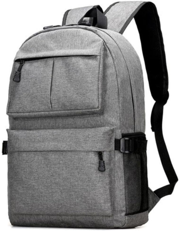 WWQY Laptop Backpack with USB Charging Port, Water Resistance Notebook Backpack 13.3Inch Anti Theft Rucksack/Backbag/Daypack/Multifunction Travel Bag College School Bags for Men Women, Gray