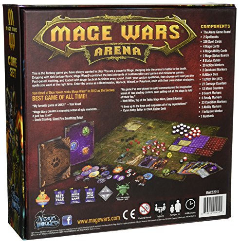 Mage Wars Arena Board Game