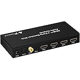 Portta HDMI Switch/Switcher 4 Port v1.3 with Toslink and Digital Coaxial support 3D Splitter HDTV 1080p