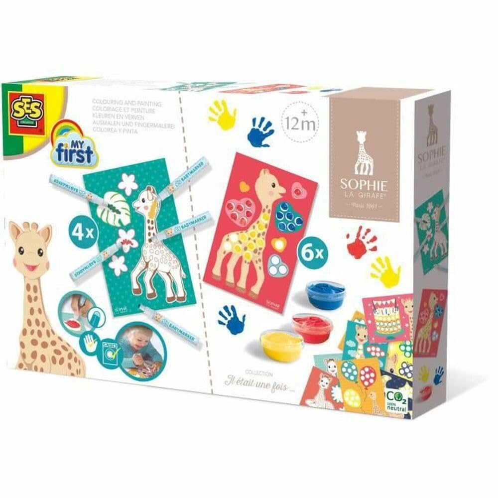 SES Creative 14497 Sophie la Girafe - Colouring and Painting
