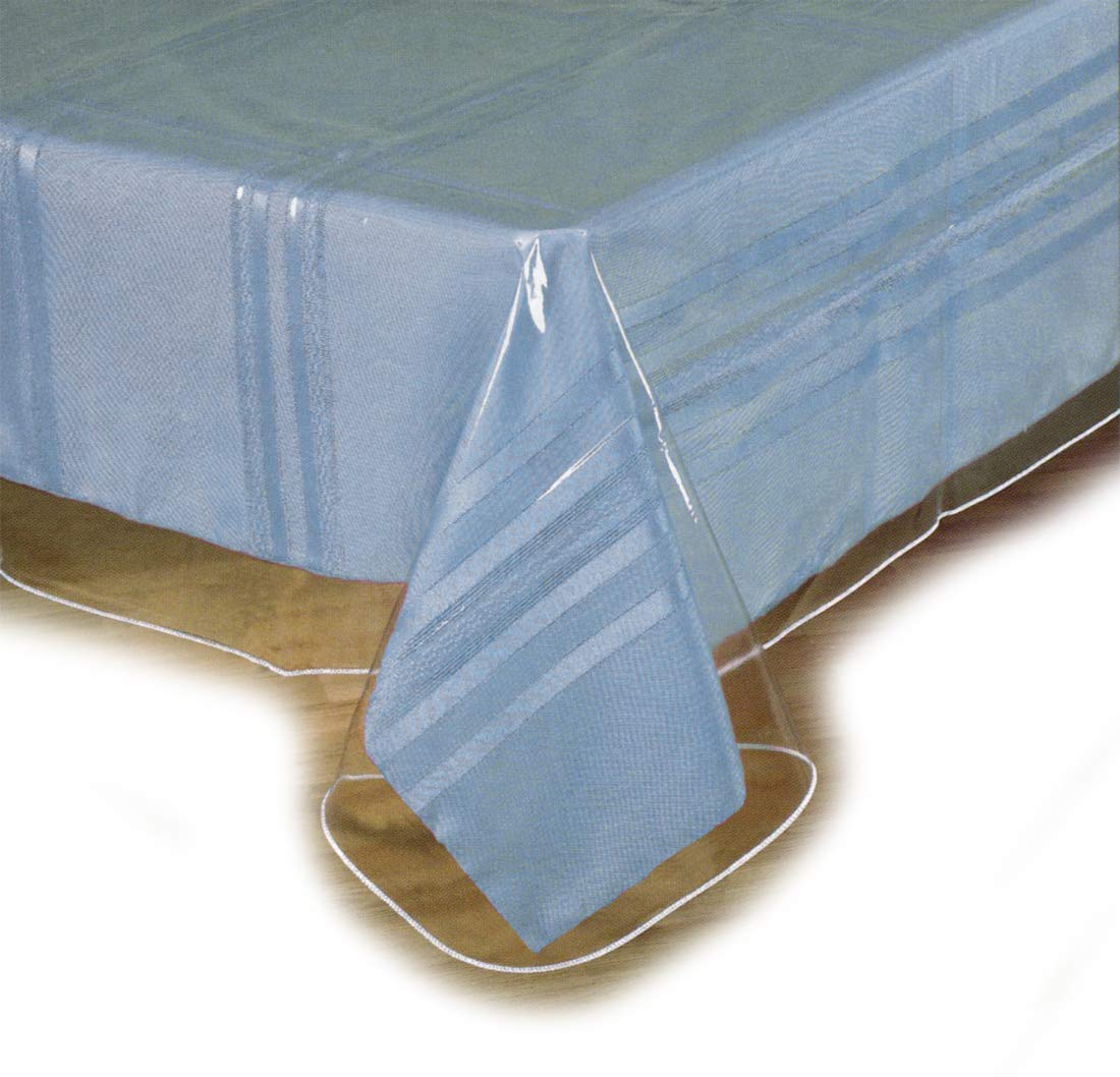 SOFINNI Clear Plastic Tablecloth Protector, Table Cloth Vinyl (60" x 108)