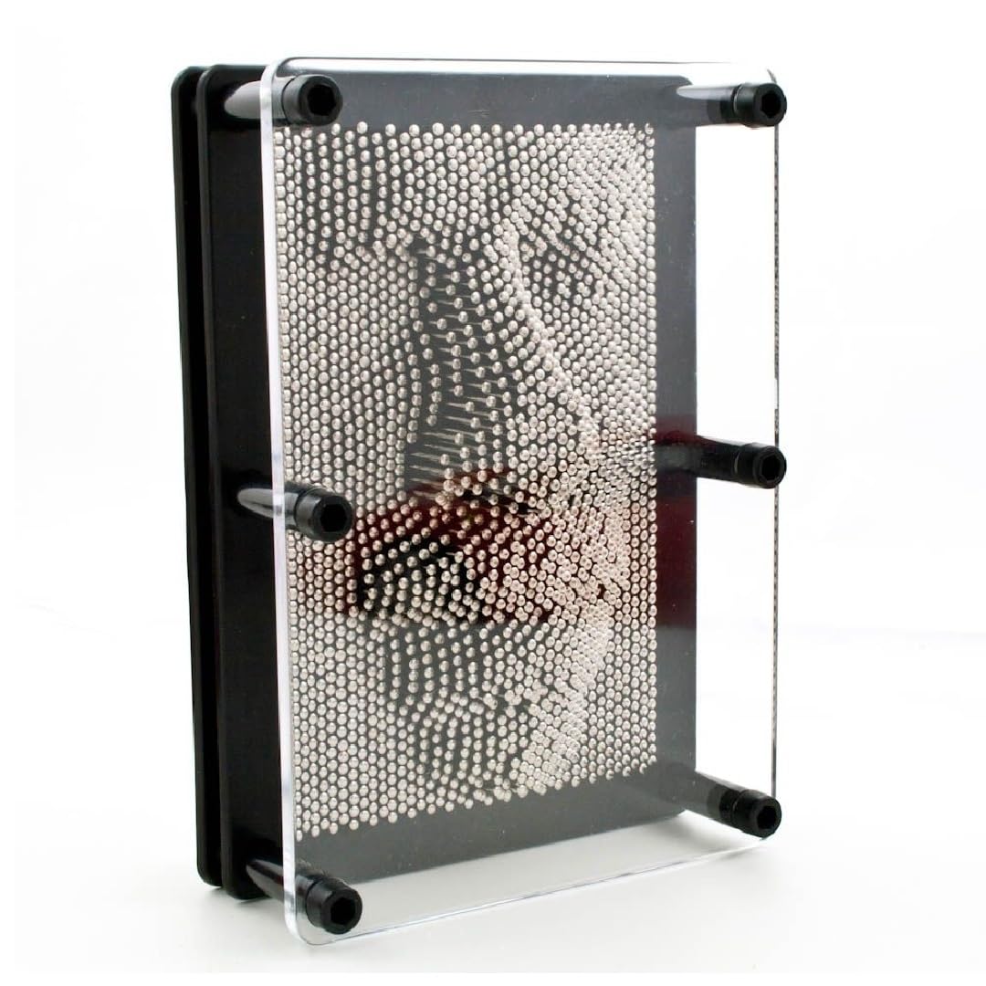 RED5 Pin Art 2400 Pins Executive Desk Toy 3D Metal Image Sculpture Maker