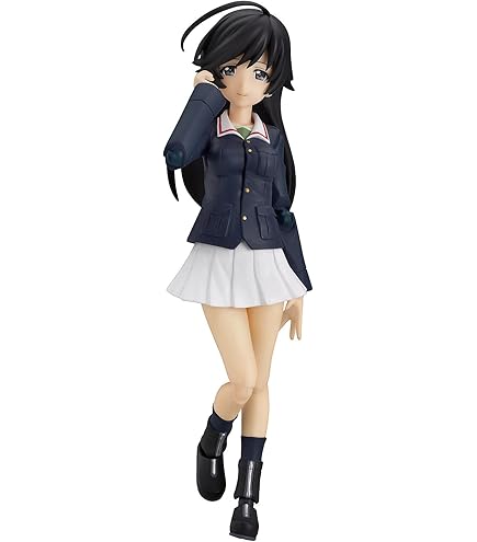 Amazon.com: Max Factory Girls Und Panzer: Hana Isuzu Figma Figure
