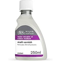 Amazon.com: Winsor & Newton Artisan Matt Varnish, 250ml (8.4-oz ...