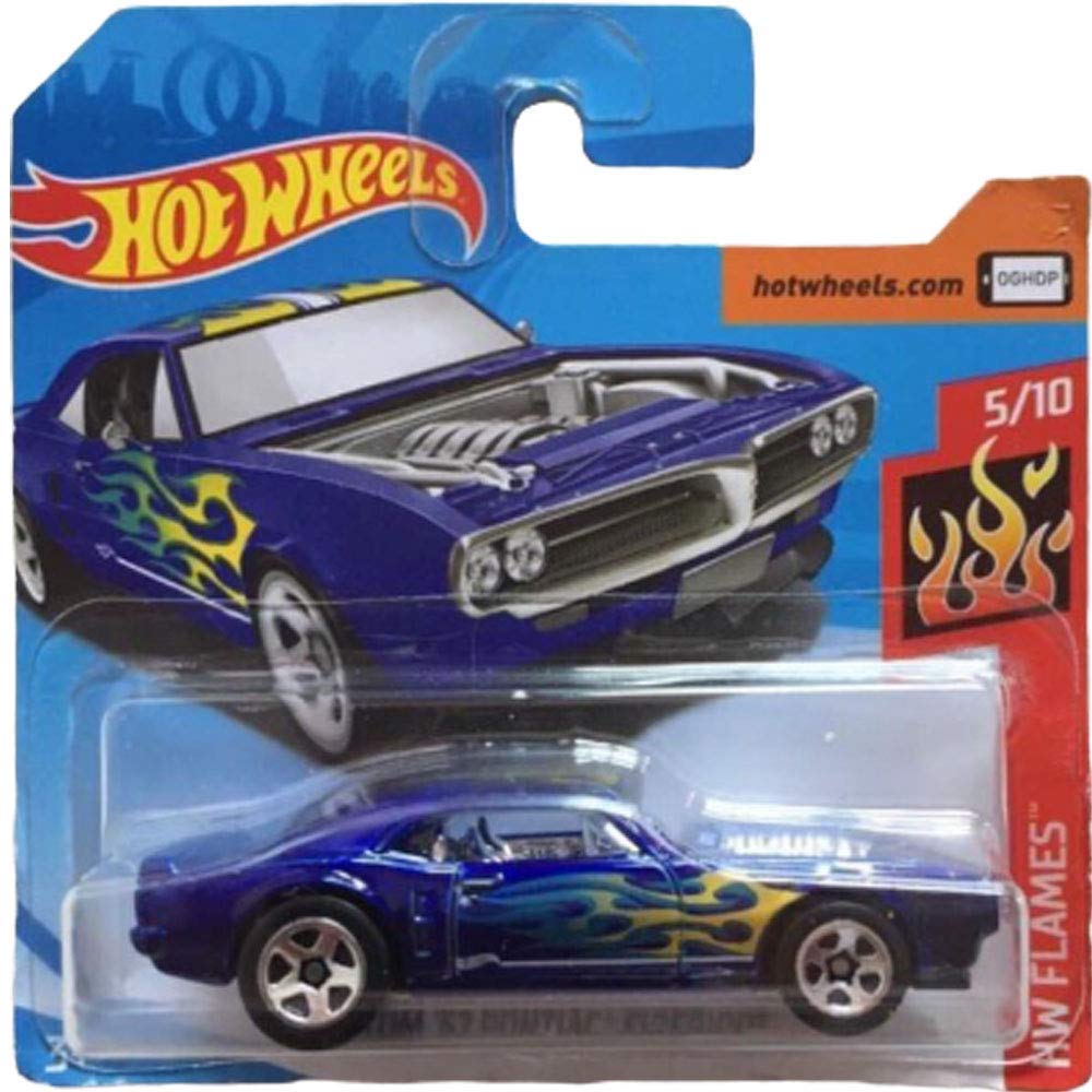 Hot-Wheels custom 67 pontiac firebird HW flames 5/10