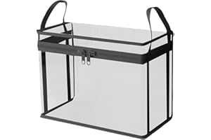 Bothyi Stuffed Animal Storage Bag Travel Case Portable Dustproof Doll Bin Toy Organizer Box for Puzzles Board Games Christmas