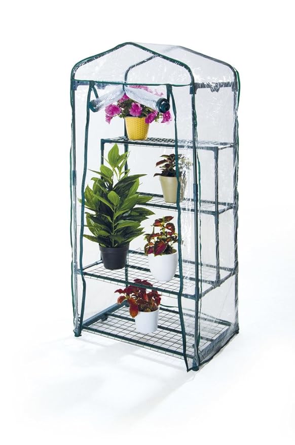 Replacement Cover for Greenhouse with 4 Shelves (PVC cover) Covers