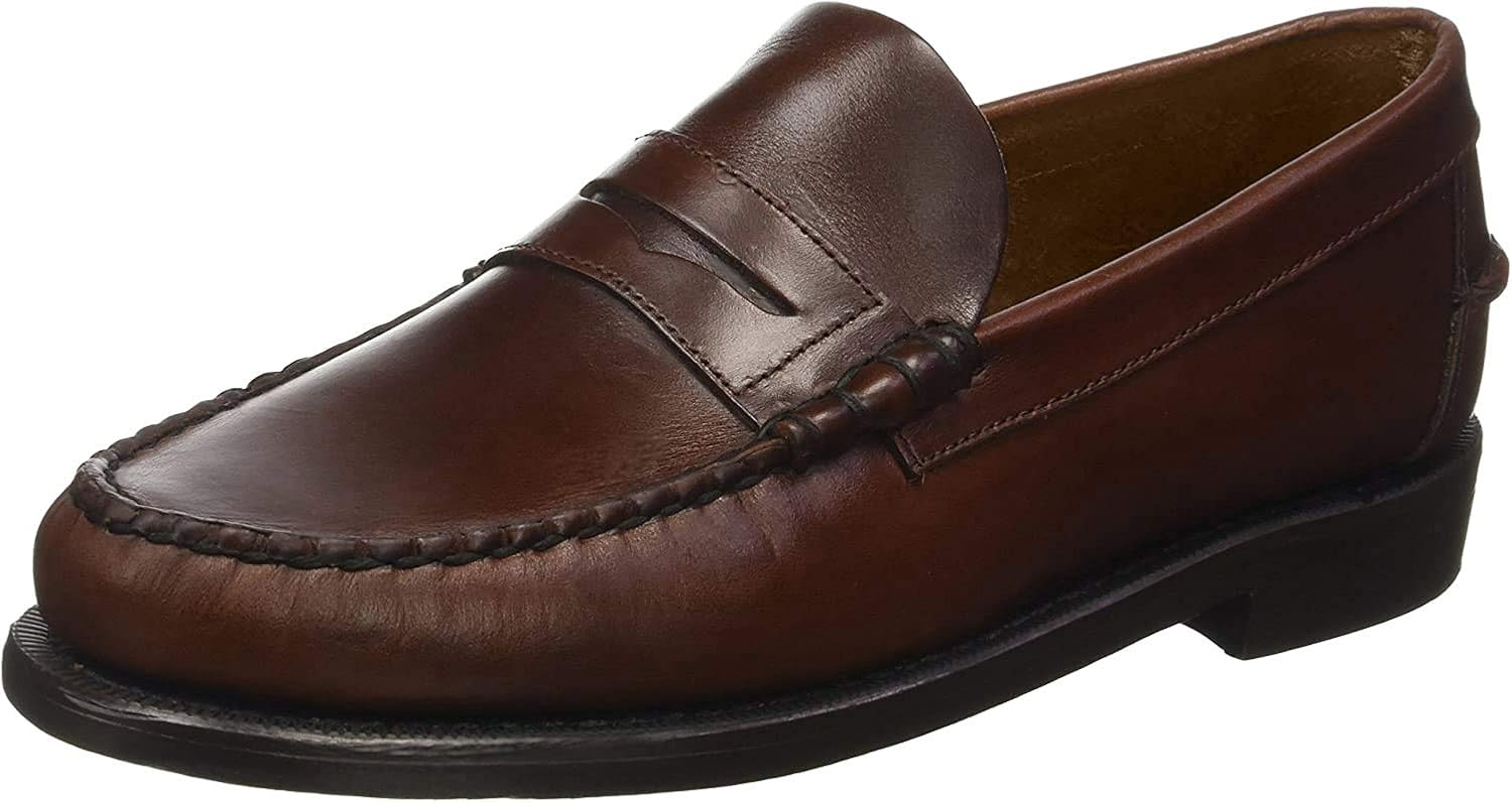 Sebago Herren ENDEAVOR Bootschuhe - Klassische Docksides Aus Leder Mit Gummisohle