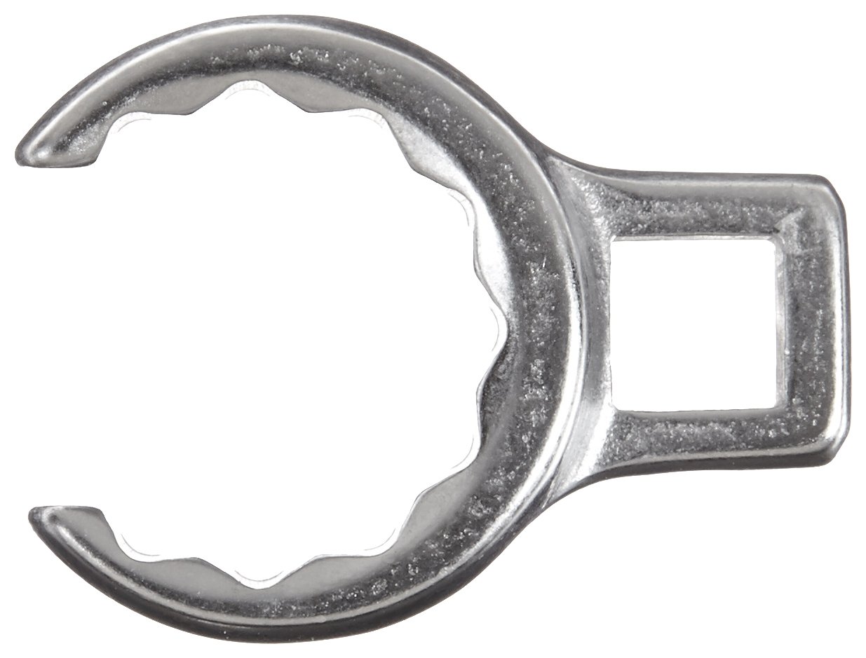 Stahlwille 02190024 440 Chrome Alloy Steel Crow-Ring Spanners, 3/8 inch Drive, 24 mm Size, 47.3 mm Length