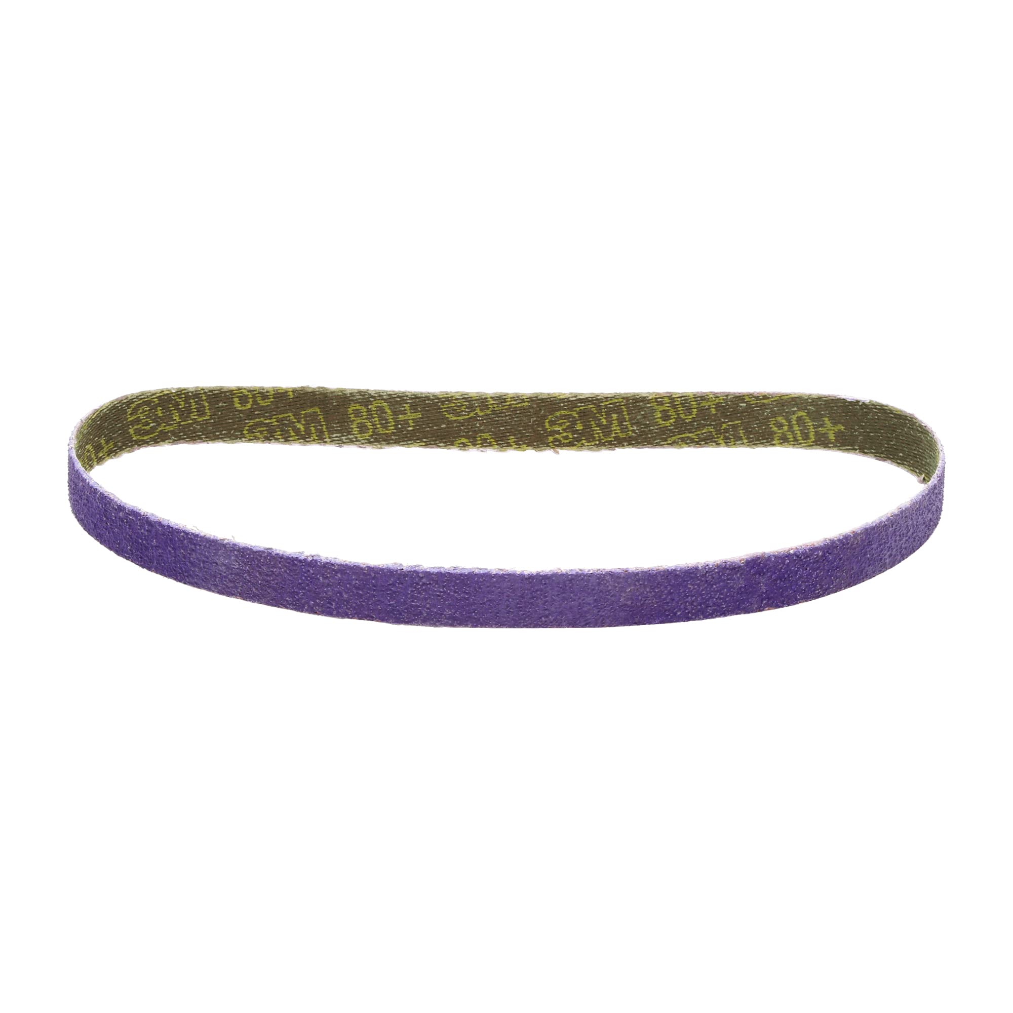 3M Cubitron II File Belt, 33440, 80+ Grit, 3/8 in x 13 in, Pack of 10 File Belts, Resin Bonded, Spot Weld Removal