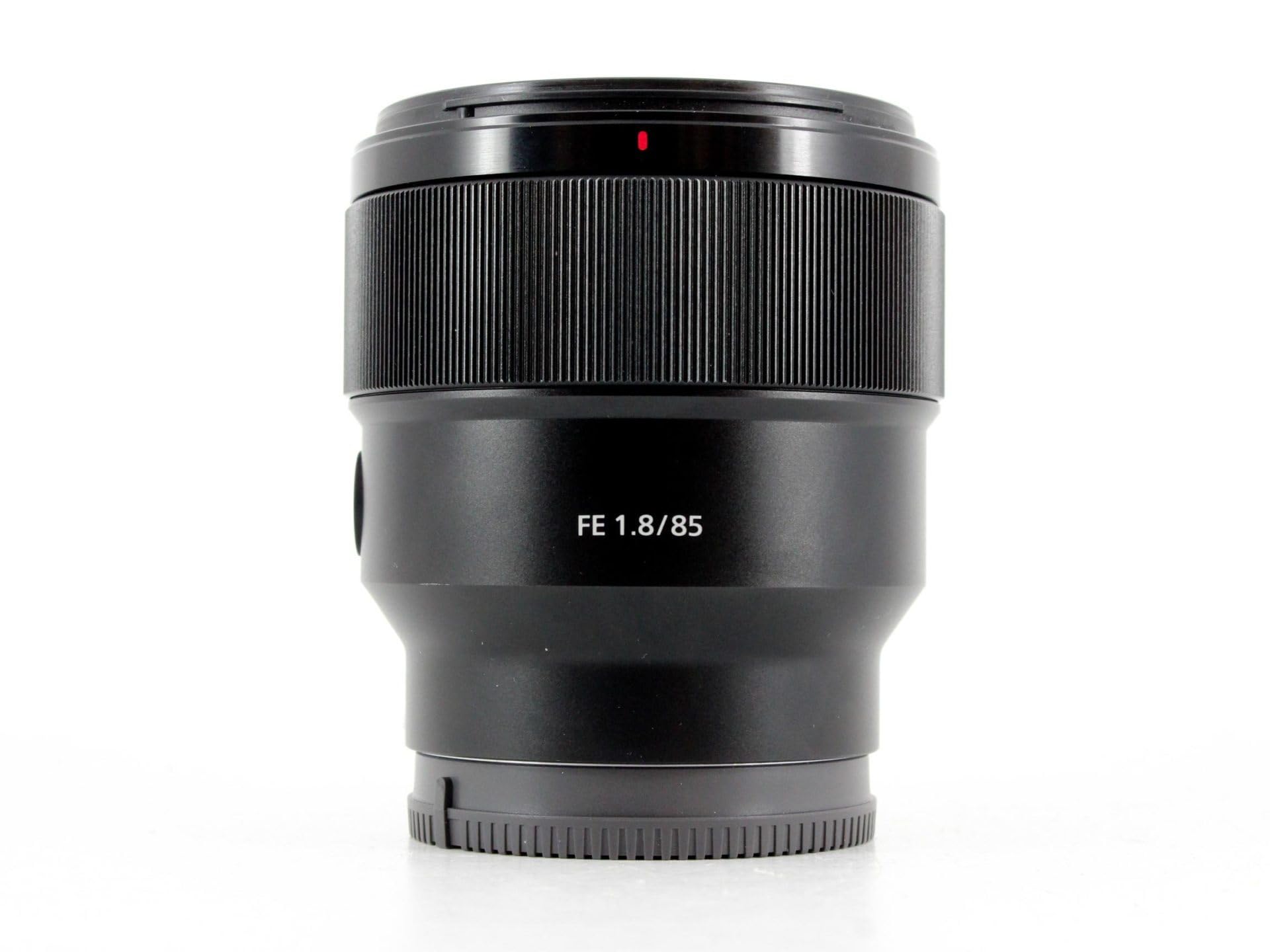 Sony SEL85F18 85mm F/1.8-22 Medium-Telephoto Fixed Prime Camera Lens, Black