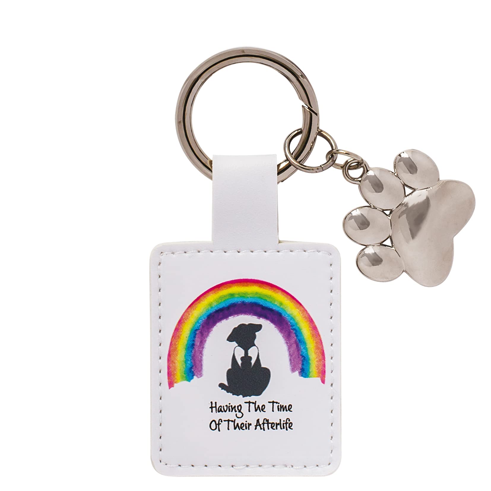 Rainbow Bridge Friends 2321 Dog Key Ring