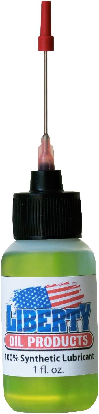 Liberty 1 oz Synthetic Oil for Grandfather Clocks Needle Tip Dispenser