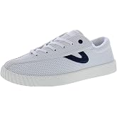 TRETORN Nylite Elite Plus Perforated Mens Shoes Size 8, Color: White/Navy