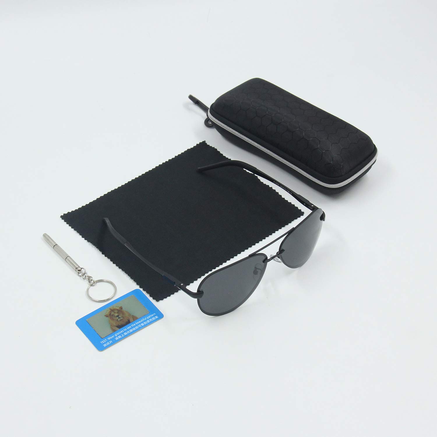 Nuanxin Pilot Aviator Polarized Sunglasses for Women Ladies Men Mirror TAC UV400 Protection Retro Vintage Unisex Design Black