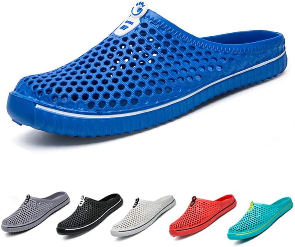 MEAYOUMens Womens Garden Clogs Winter Warm Slippers Lightweight Walking Summer Sandals Non-Slip EVA Slippers 2 Styles