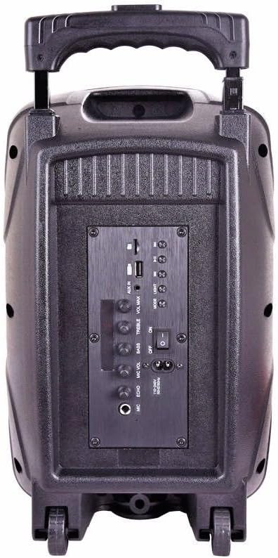 ridgeway rechargeable speaker system with trolley