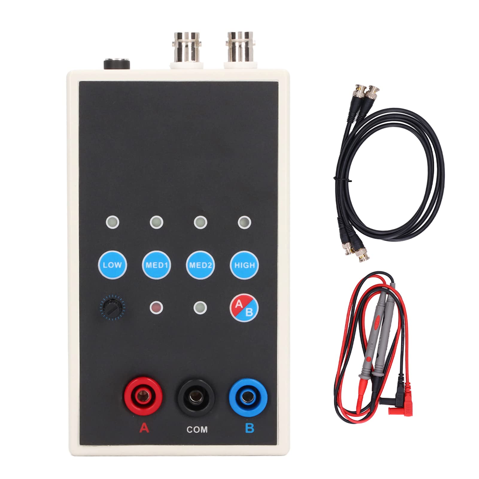 VI Curve Tester 2-Channel Circuit Board Tester with 4-Gear Frequency for Oscilloscope Electronic Component Analysis PCB Testing Multimeter Tool