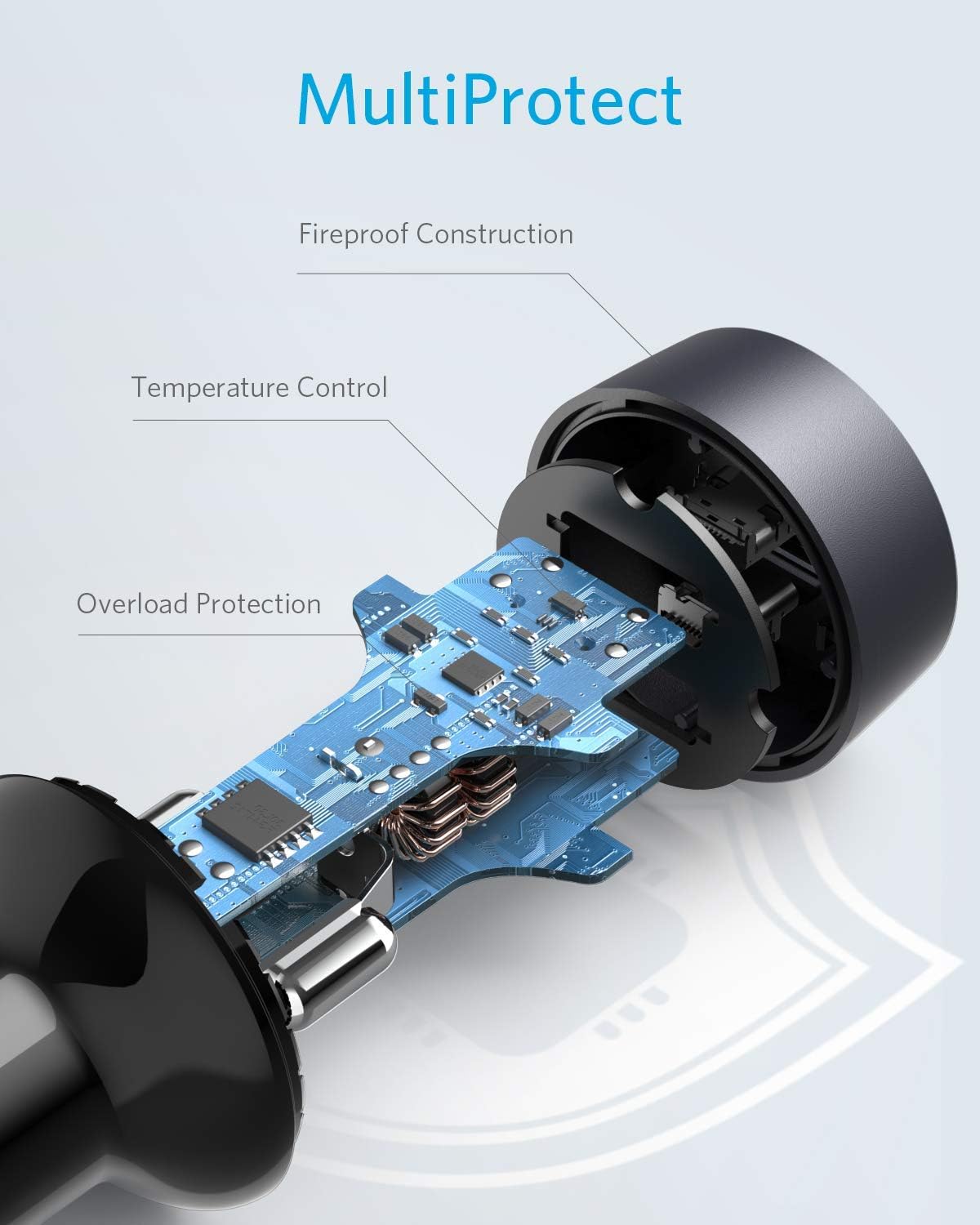 Powerdrive Iii Duo With Led Indicator Renewed Usb C Car Charger Pixel 3a 3 Xl Anker 36w 2 Port Poweriq 3 0 Type C Car Adapter Power Delivery For Iphone Xr Xs Max X 8 Ipad Pro 18 And More