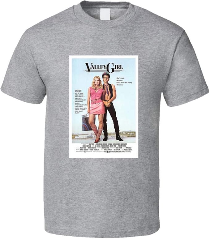Valley Girl Tshirt rétro pour fille Gris Amazon.fr Vêtements et