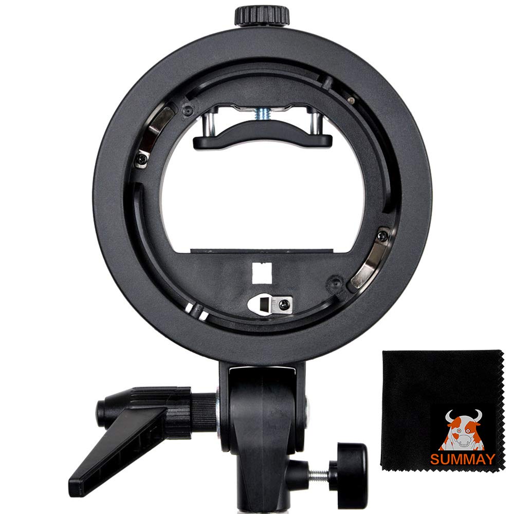 GODOX S-Type Bracket Elinchrom S Mount Holder for Speedlite Flash Snoot Softbox Honeycomb (S-EC BRACKET)