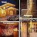 VOOKRY 2 Pack Battery Operated Fairy Lights with Timer, Waterproof Waterfall Flash Lights 8 Modes 10 Strands 200 LEDs Hanging Vine String Lights with Remote for Outdoor DIY Watering Can Lights