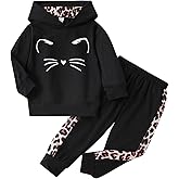 Axumity Toddler Baby Girls Clothes Long-sleeve Tie Dye Hoodie Sweatshirt Pants Hooded Outfit Set