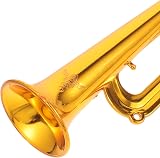 Balacoo 10pcs Mini Trumpet Toy Resin Wind Musical Instrument for Kids Party Fun view 3