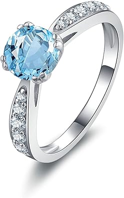 Aienid Ringe 925 Silber Breit Runden Silber Hochzeits Ring Fur Madchen Heiraten Size 65 20 7 Amazon De Schmuck