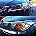 GTINTHEBOX Pure Illuminating Headlight LED Daytime Running Lights DRL Retrofit LED Assembly For 2013-2015 Honda Accord Sedan 2 Pack