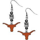 Siskiyou Sports NCAA unisex-adult Euro Bead Earrings