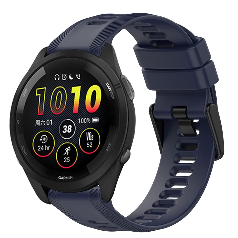 Tyogeephy Straps Compatible with Garmin Forerunner 965 Strap, Soft Sport Watch Strap Replacement Wristbands for Women Men
