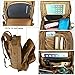 G4Free Multipurpose Tactical BackPack Large Camping Hiking Shoulder Pack 40L (Tan)