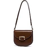 LAFESTIN Small Split Leather Crossbody Purses For Women with Adjustable Strap Shoulder Handbags with Credit Card Slot